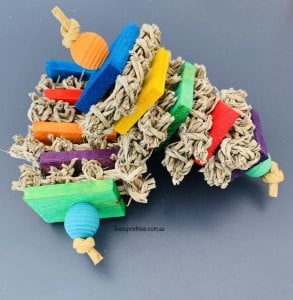 seagrass stack chew toy rabbit and guinea pigs