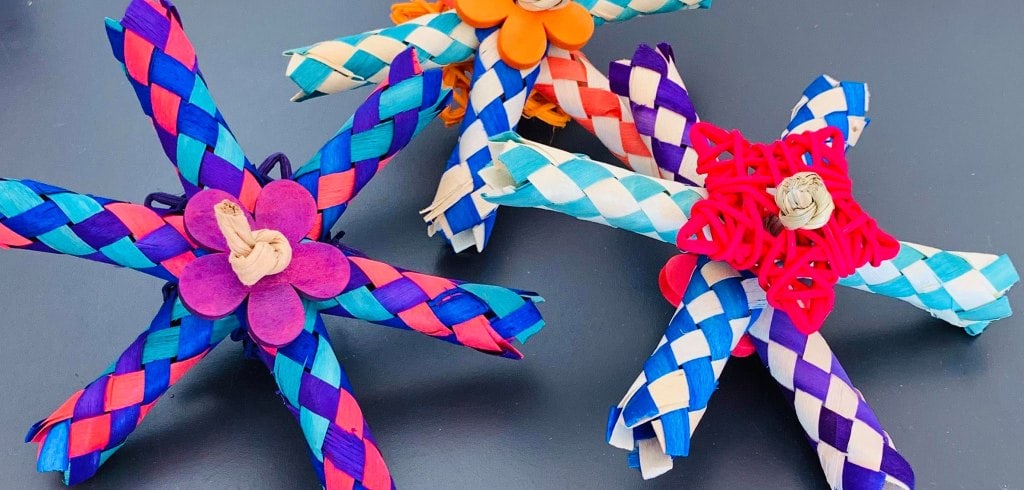 Rabbit toys 7 Flower bamboo trap rabbit toys