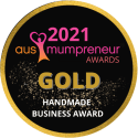 Rabbit accessories 9 2021 ausmumpreneur gold for the "handmade business award"