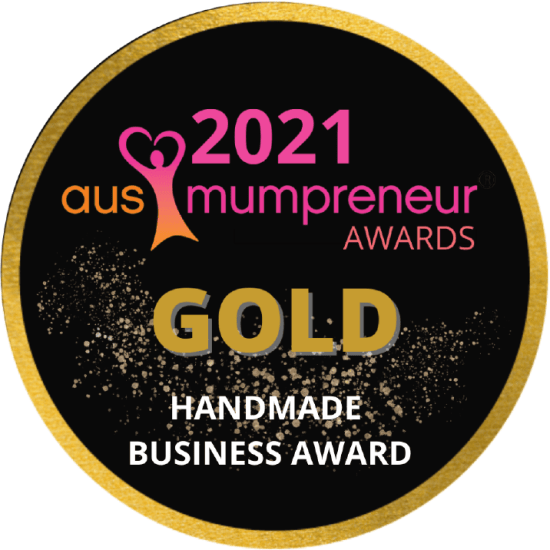 2021 Ausmumpreneur Gold for the 