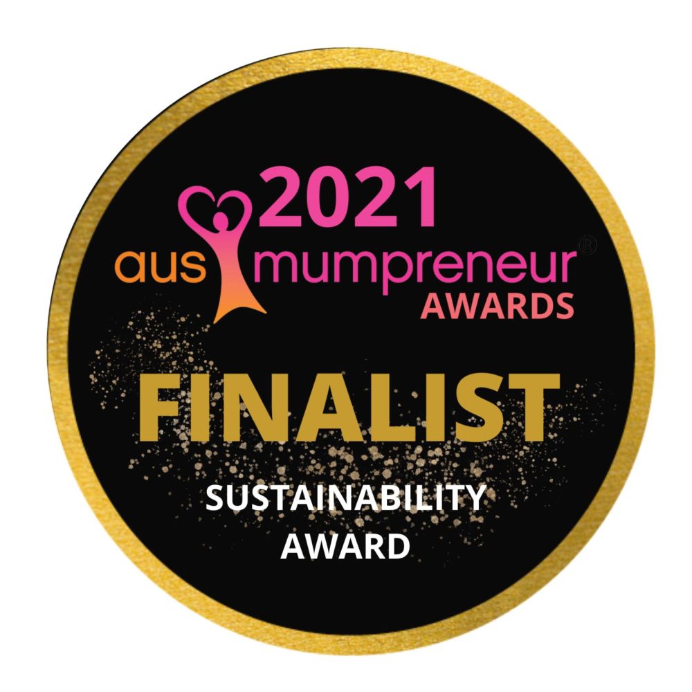2021 ausmumpreneur finalists in 3 categories! 2 2021 ausmumpreneur awards finalist for the sustainability category