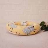 Fleece Donut Beds - Sheep Pattern