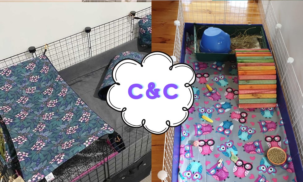 What are the best cages for guinea pigs to live in? 3 C&c cages