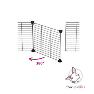 C&C Cage swing door for rabbit and guinea pigs