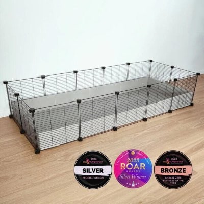 2x5 Teacup C&C Guinea Pig Cage