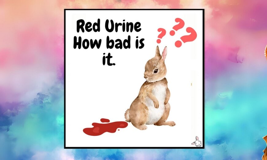 Rabbit pee: the colourful key to your bunny's health 2 Rabbit pee: the colourful key to your bunny's health
