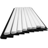 white and black nibble guard's for c&c cages