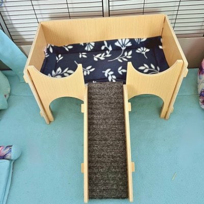 Wooden Pet Castle