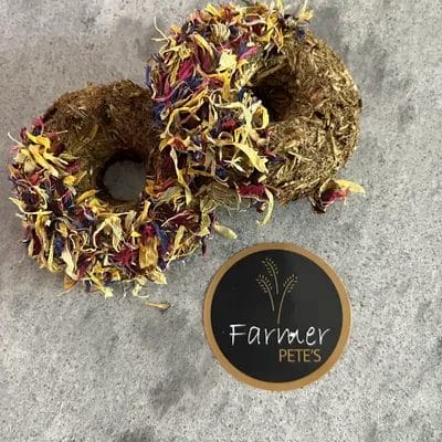 Sprinkle Flower Donuts (2 pack)