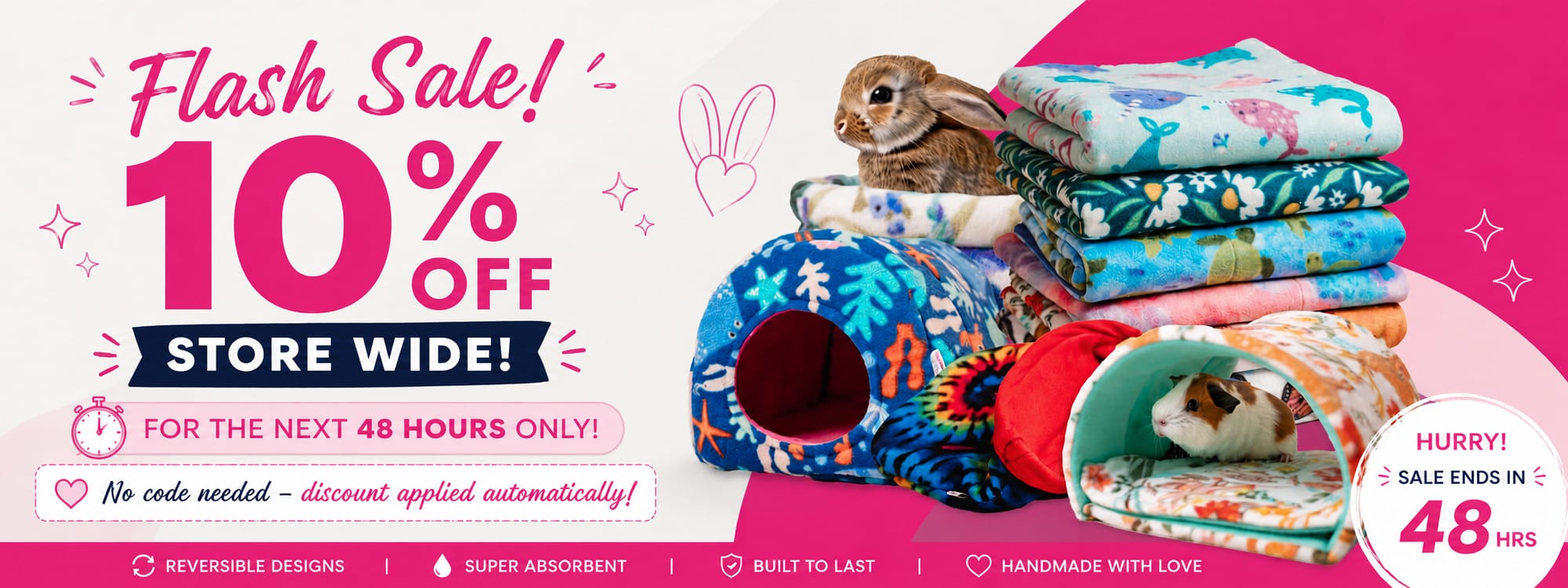 Flash Sale! 10% Off sitewide